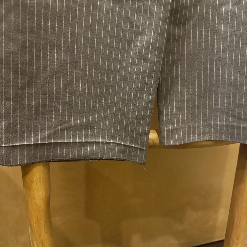 6397 Pinstripe Pull On Pants